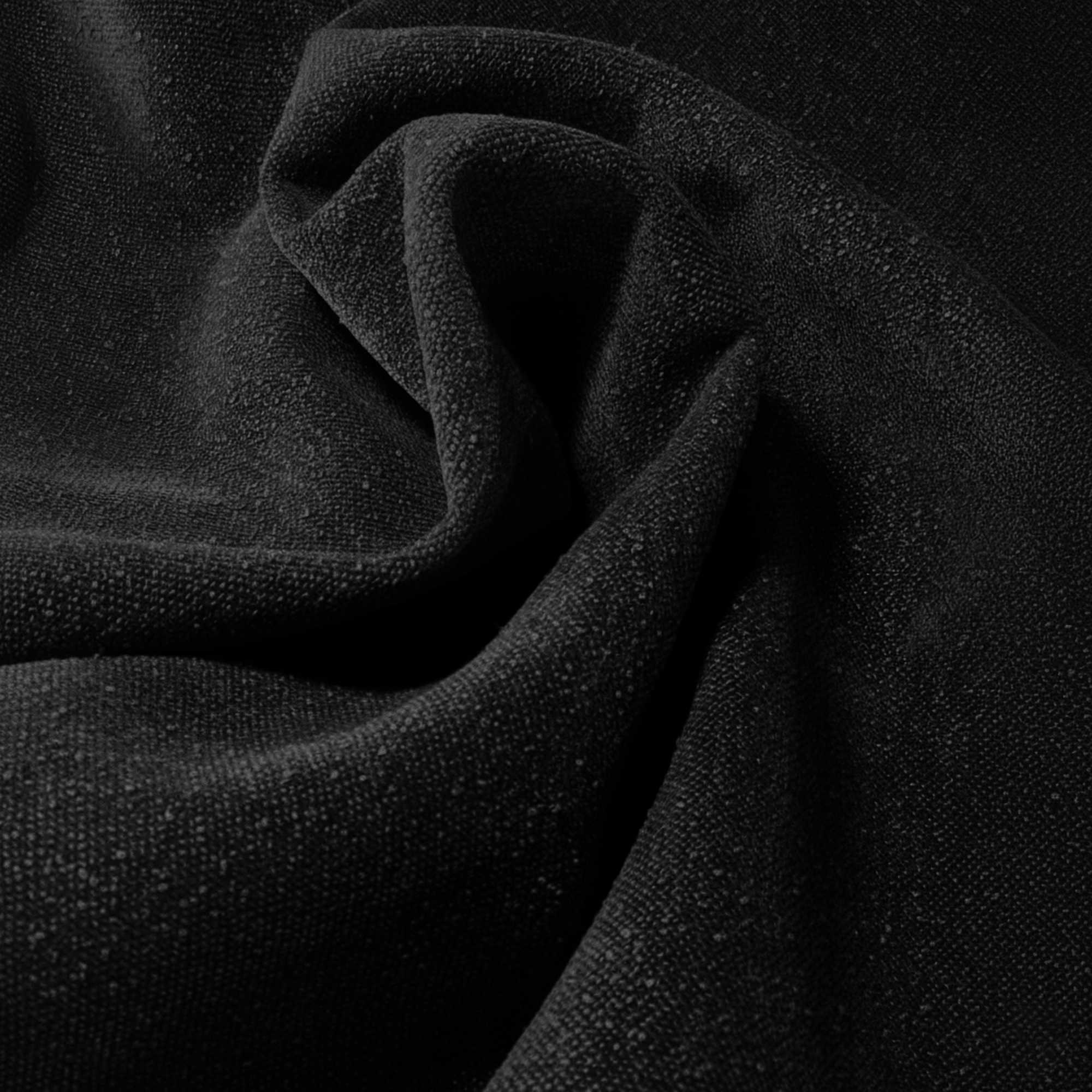 AMY FABRIC Black am17